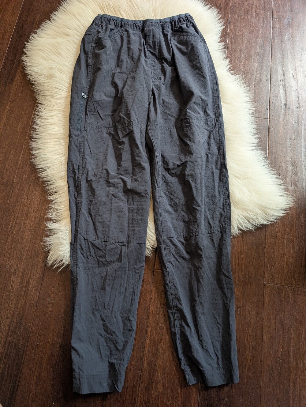 Rei Coop Blue Grey Hiking Gorpcore Elastic Waist Pants S Small